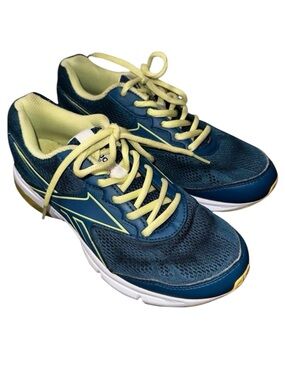 Reebok DMX Monofusion Running Sneakers Teal Blue Gym Training Shoe Size 8